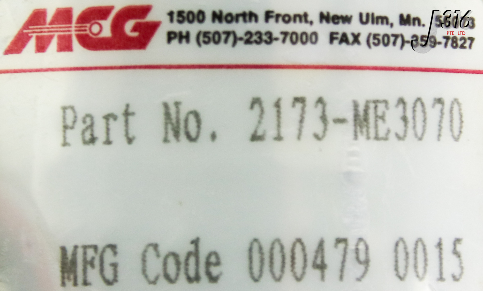 19528 MCG SERVO MOTOR W/ ENCODER 77822-291 (NEW) 2173-ME3070 | eBay